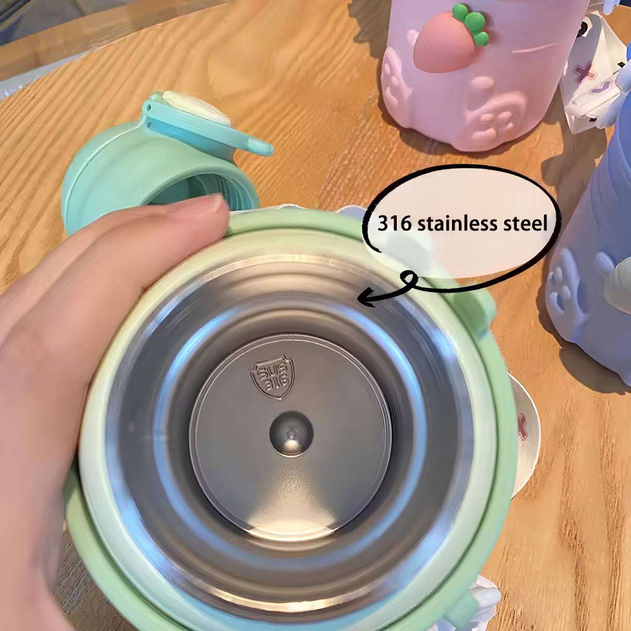 Rabbit Stainless Steel Bottle 500 ML with Temperature Display