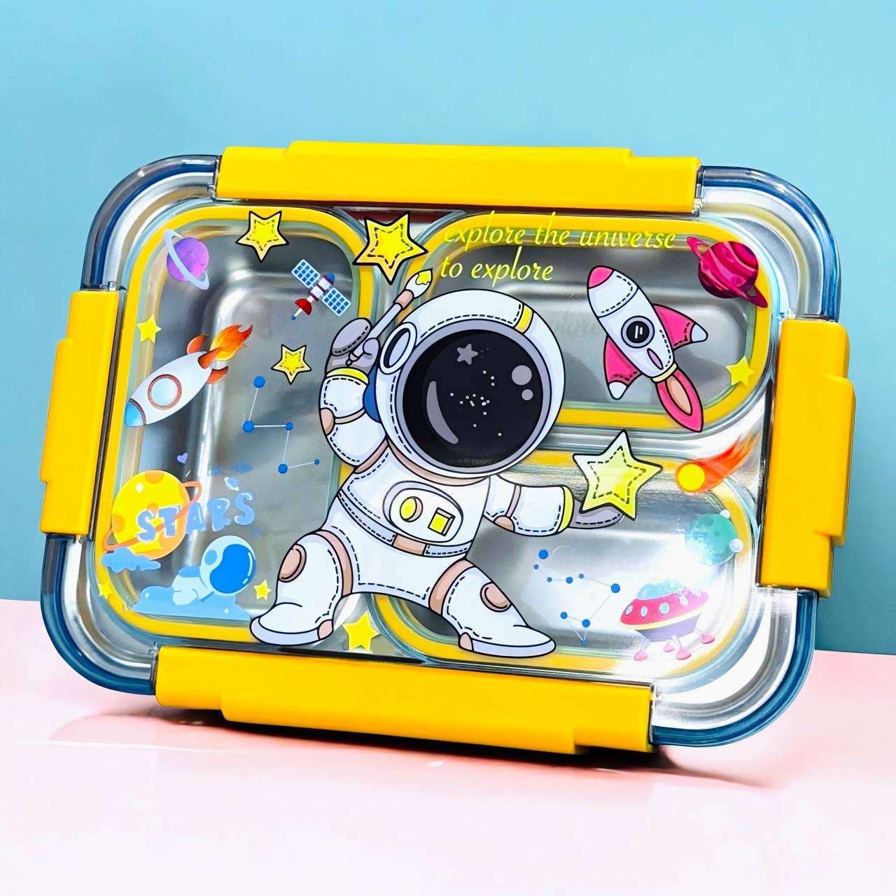 RainbowBites Bento Lunchbox (Leak Proof) (3 Compartment)