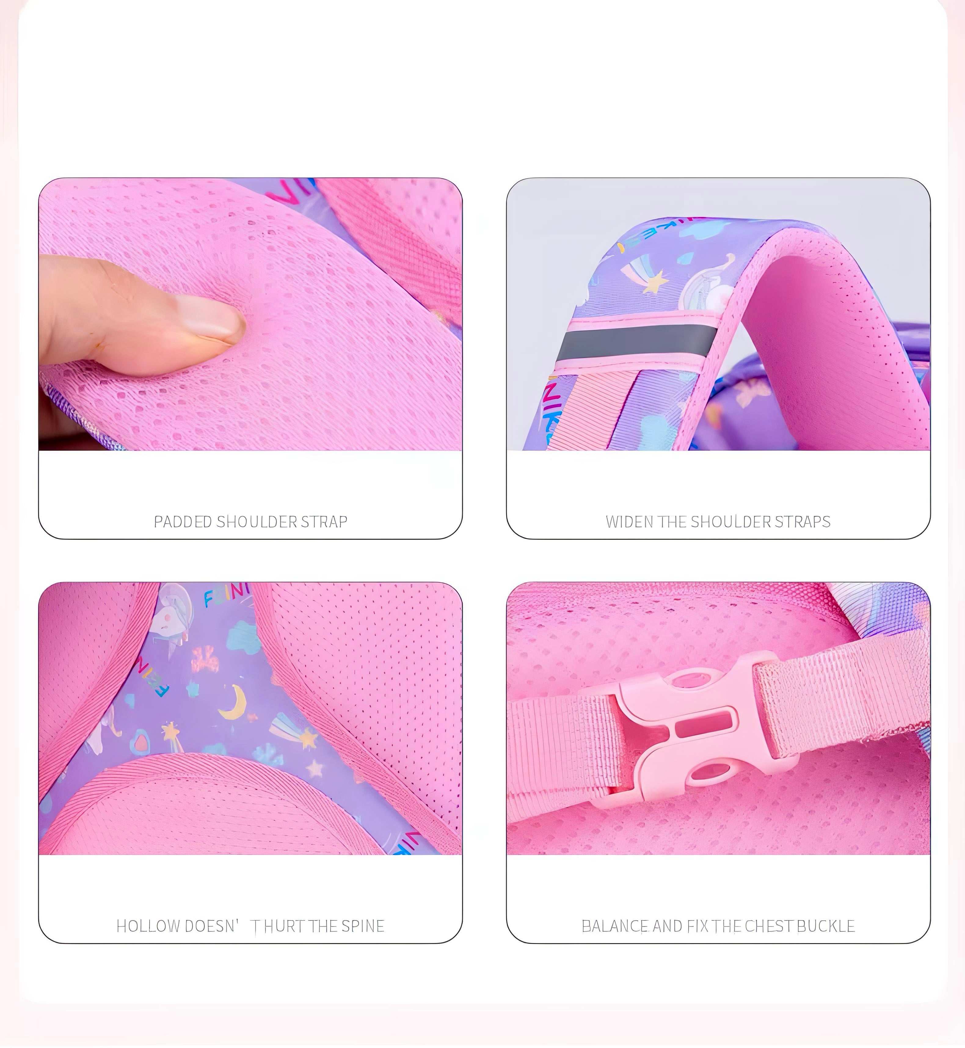 Rainbow Unicorn Backpack – Perfect for 3rd to 6th Grade