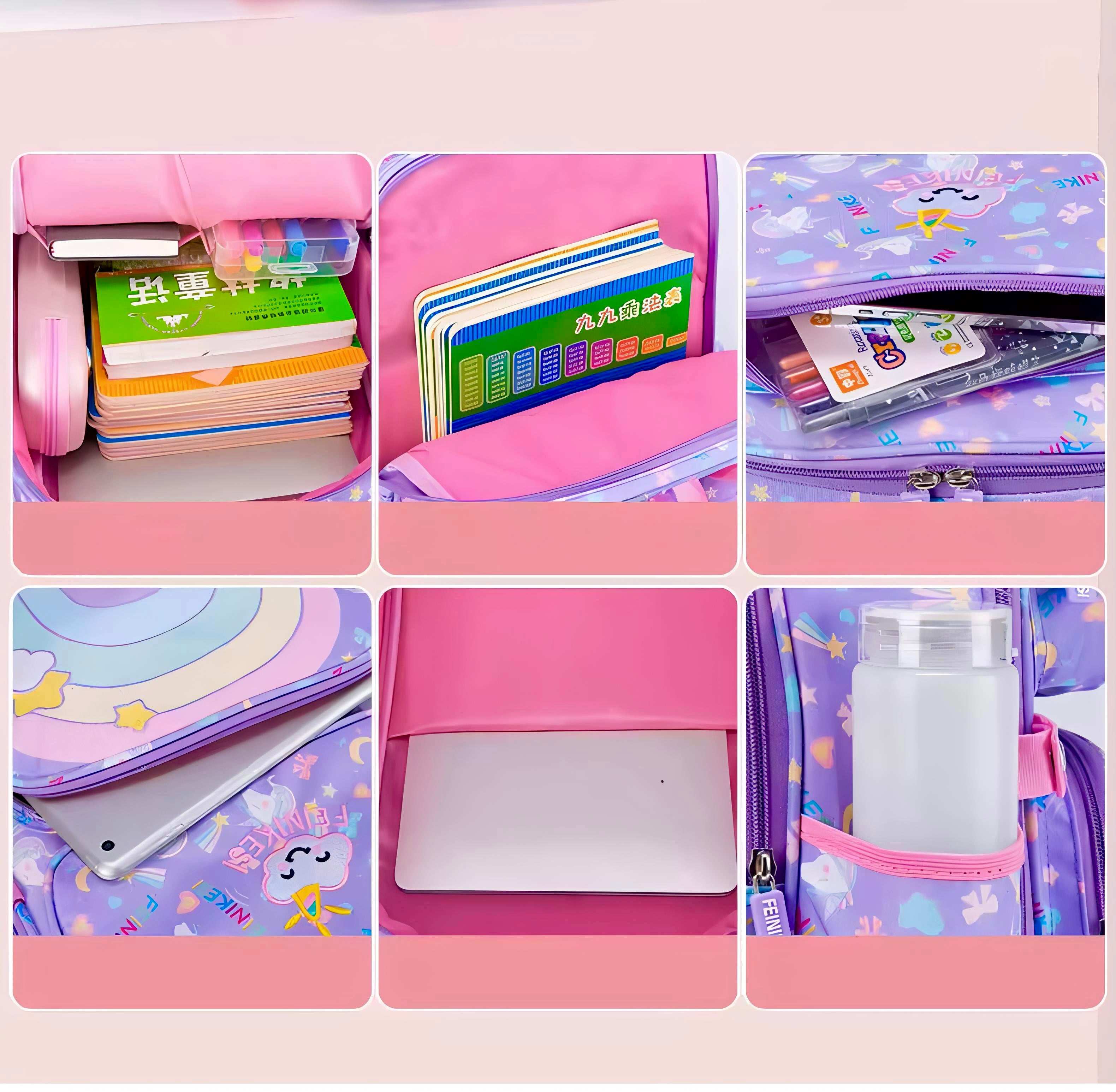 Rainbow Unicorn Backpack – Perfect for 3rd to 6th Grade