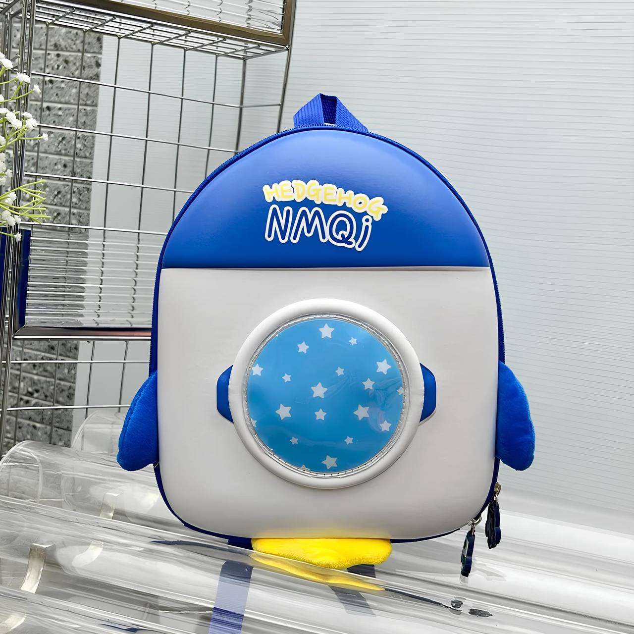 Rocket Hard Shell Bagpack With Lights