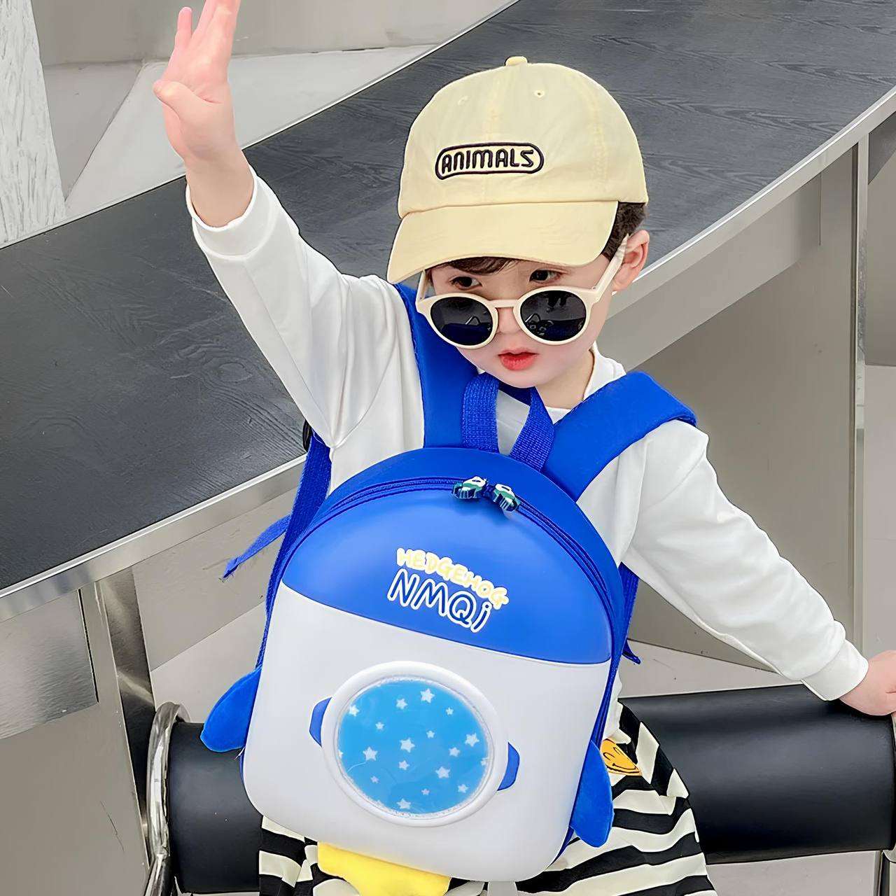 Rocket Hard Shell Bagpack With Lights