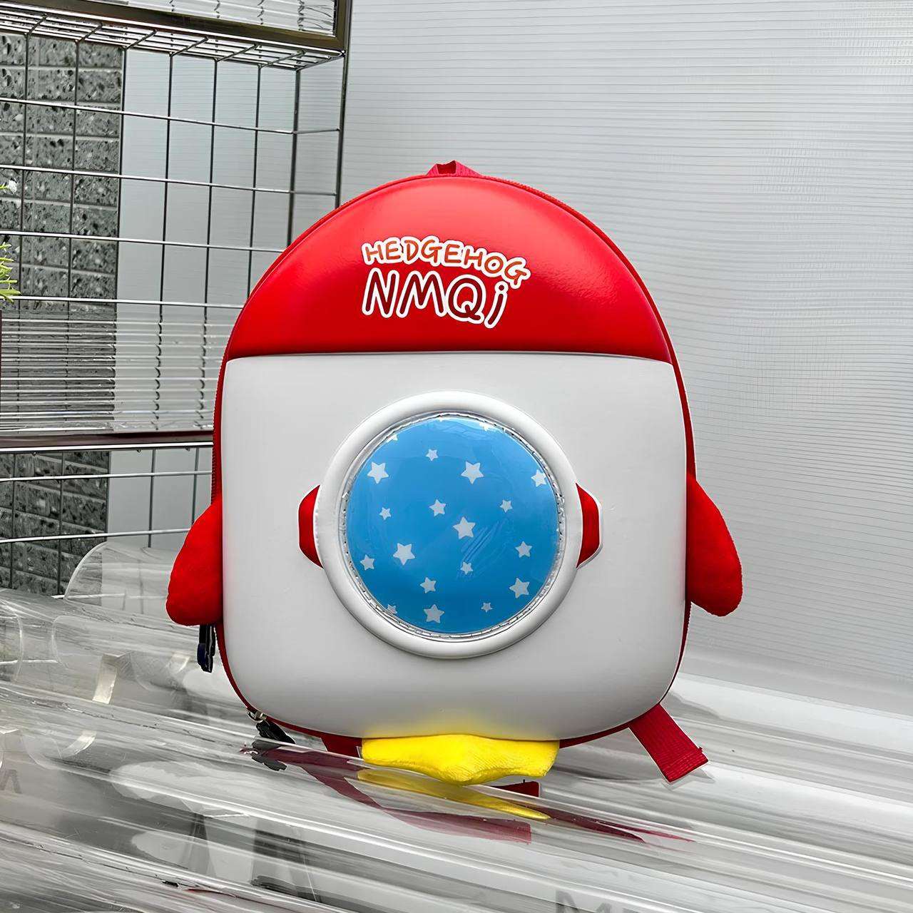 Rocket Hard Shell Bagpack With Lights