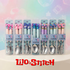 STITCH Kids Spoon & Fork Set(1 Spoon & 1 Fork)