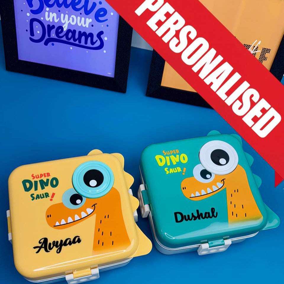 Safari Bento Lunch Box (Spill Free)(3 Compartment)