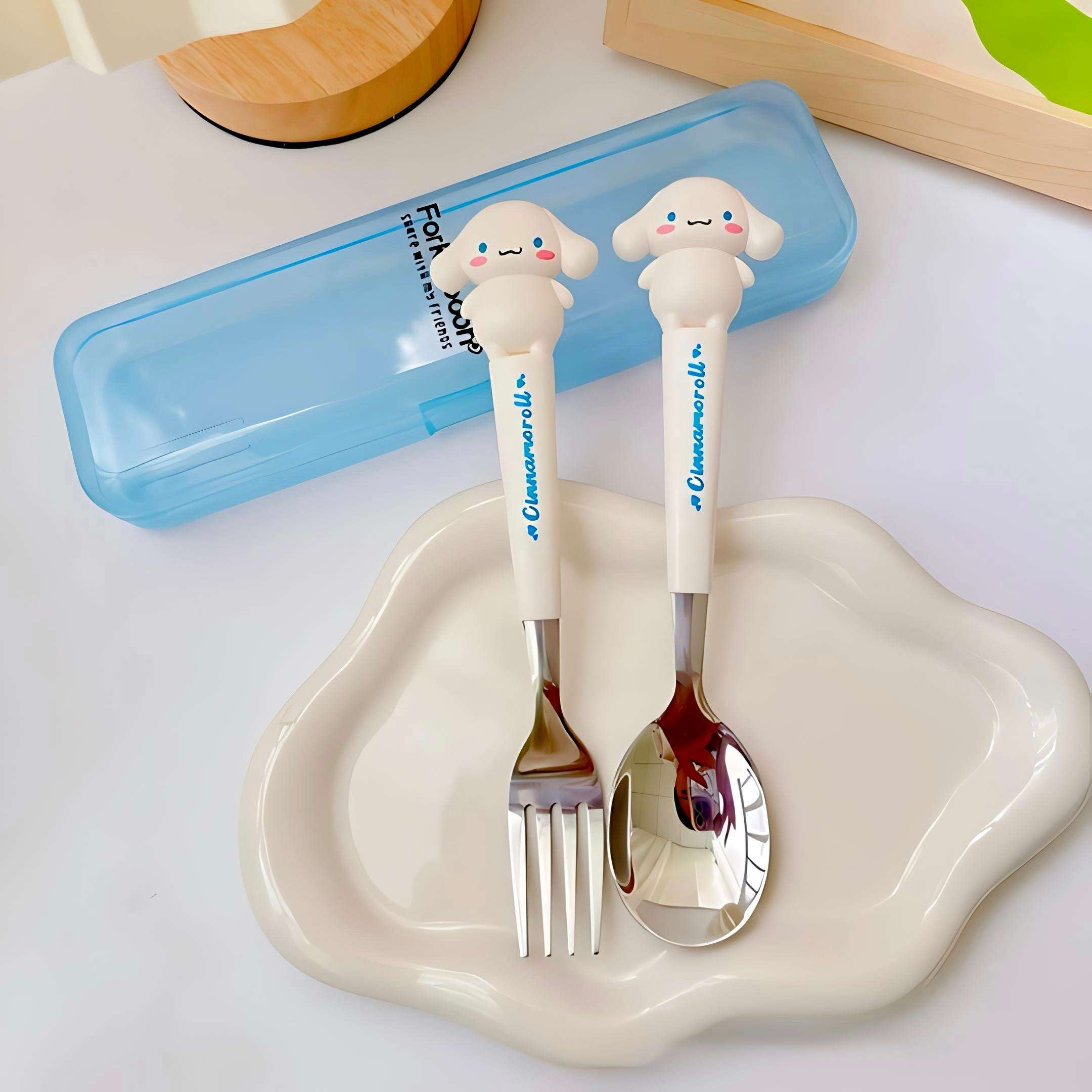 Sanrio Kids Spoon & Fork Set