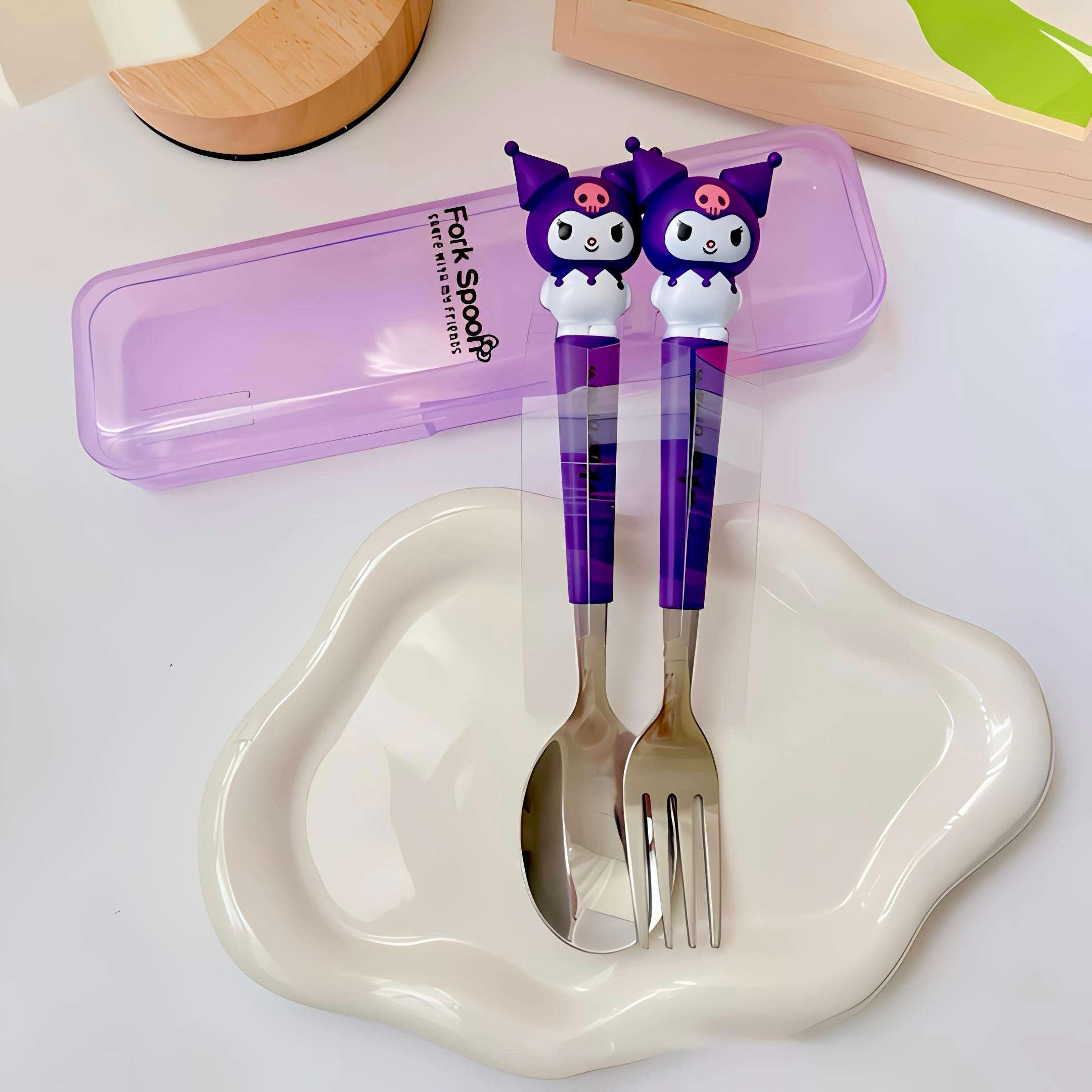 Sanrio Kids Spoon & Fork Set