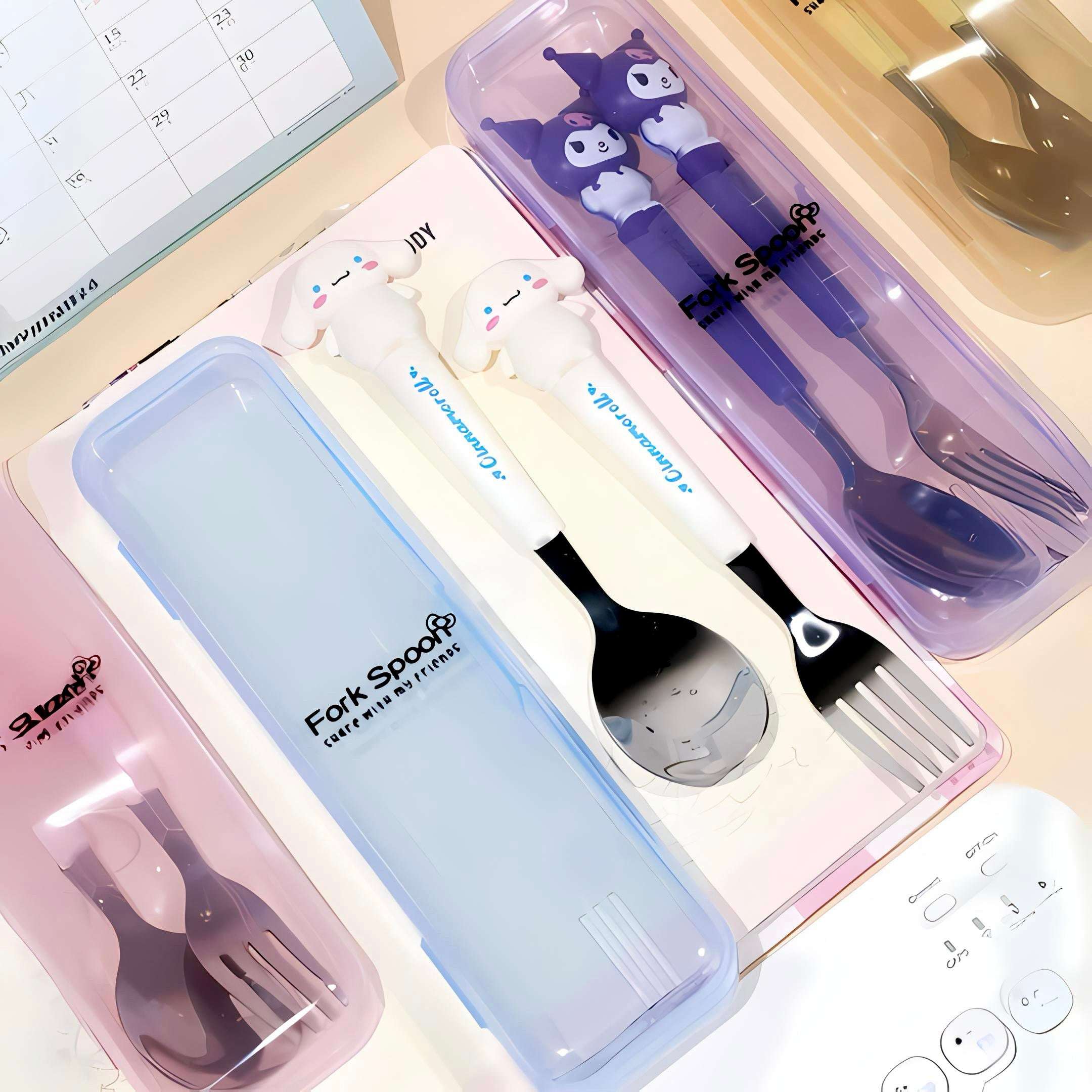 Sanrio Kids Spoon & Fork Set