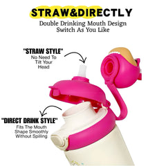 Shinchan Dual Sip Insulated Bottle