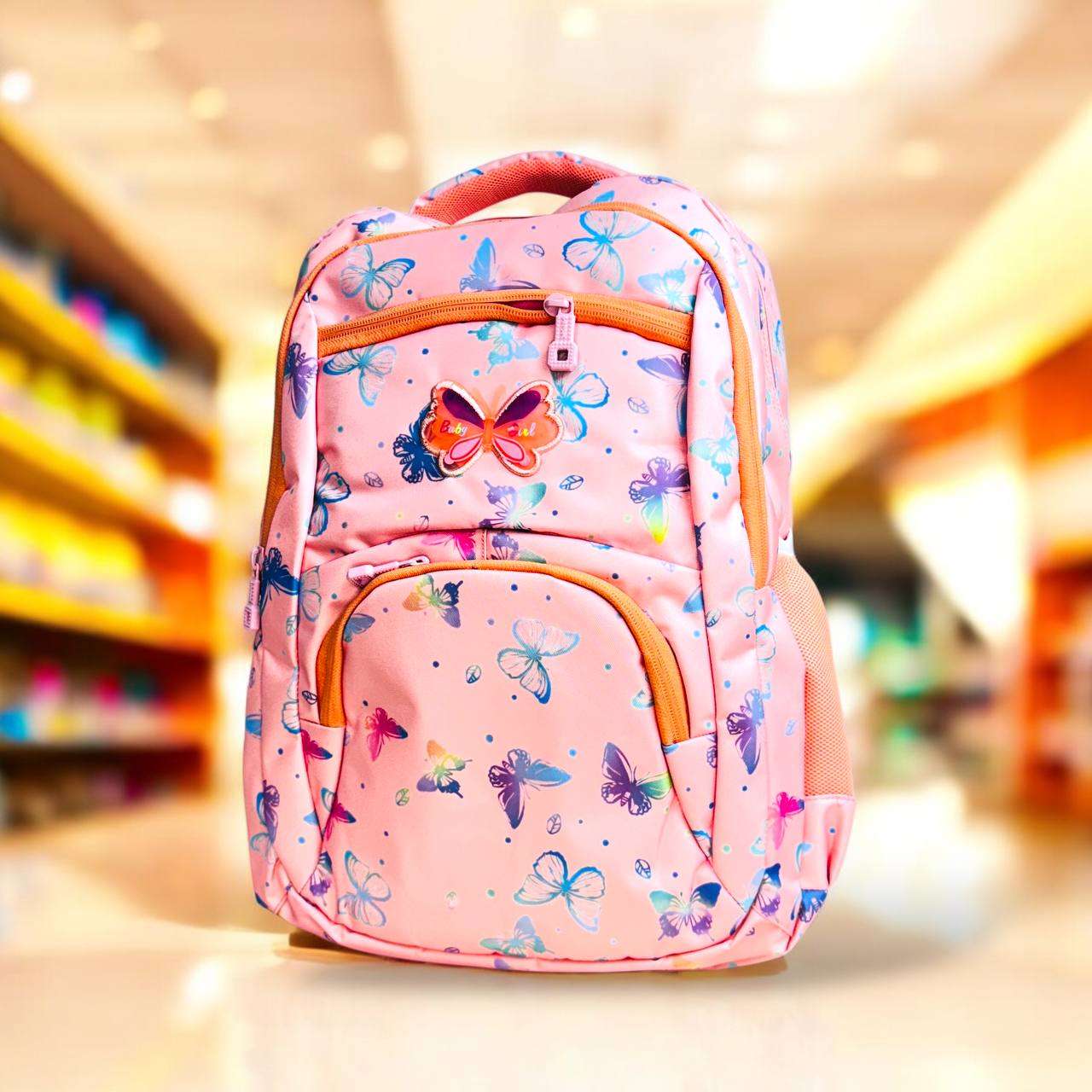 SmartPack 18” Backpack – Stylish & Spacious (With Rain Cover)