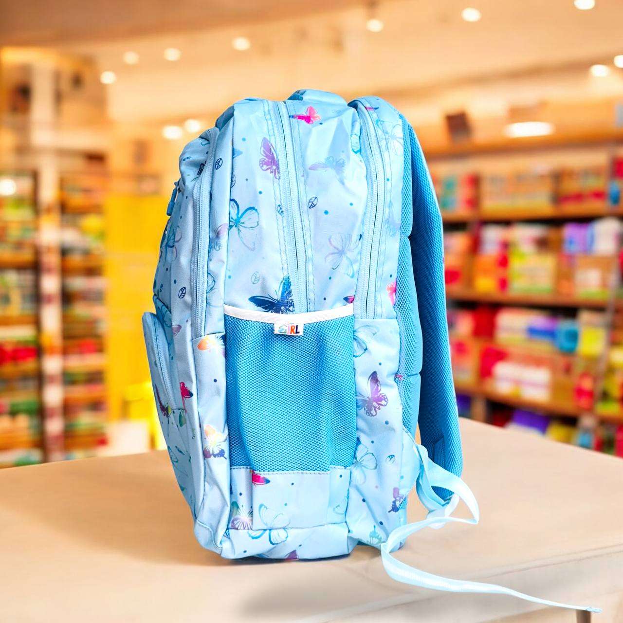 SmartPack 18” Backpack – Stylish & Spacious (With Rain Cover)