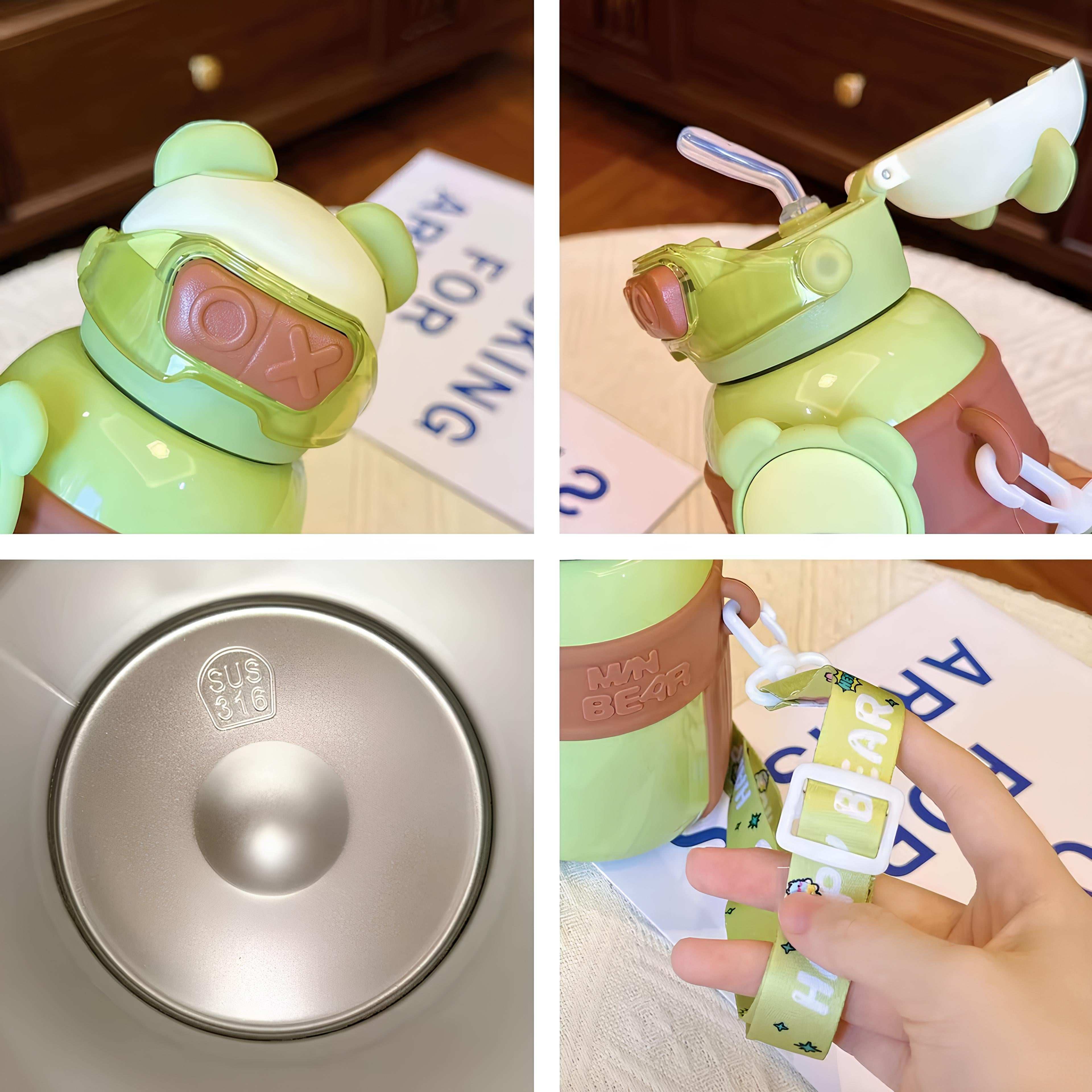 Smiley Sipper For Kids stainless Steel 500 ML