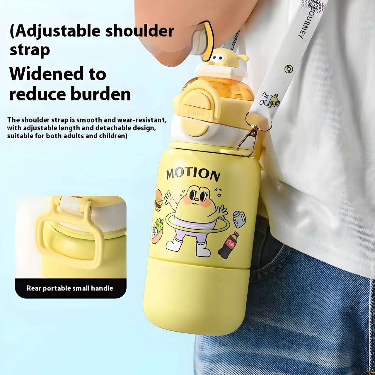 SnuggleSip 🐻 Stainless Dual Sipper Bottle