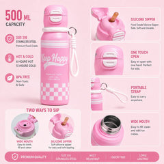 StyleSip Dual Sip Insulated Bottle 500ML