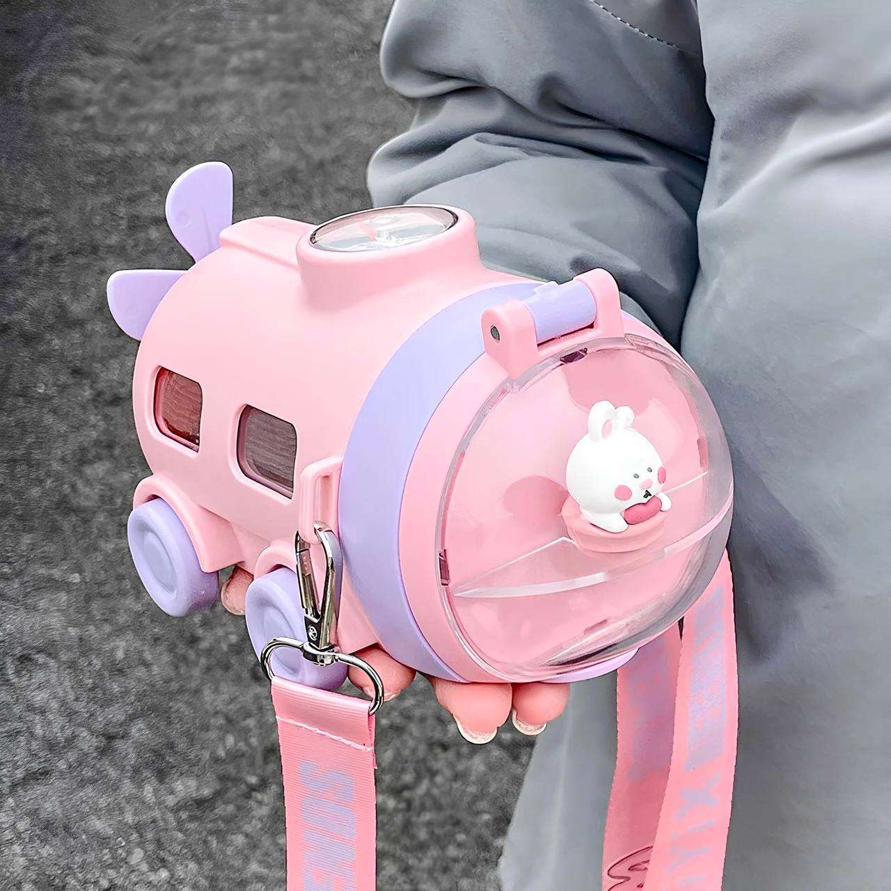 Submarine-Shaped Water Bottle with Built-In Compass 550 ML