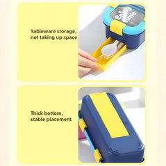TwinTreat Bento Lunch Box (2 Compartment)