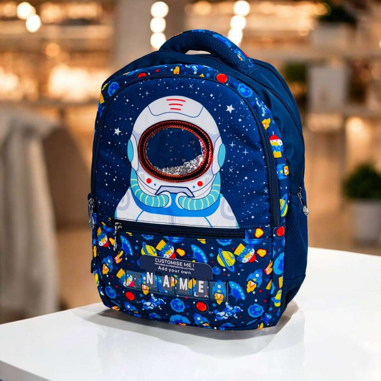 Unicorn & Space-Themed Backpack 16"