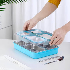 Urban Eats Bento Big Size Lunch Box (4 Compartment)(Leak Proof)
