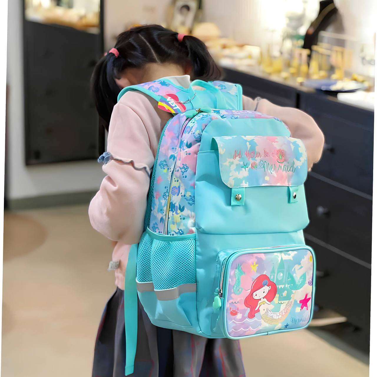 Vest School Bagpack For Teenagers