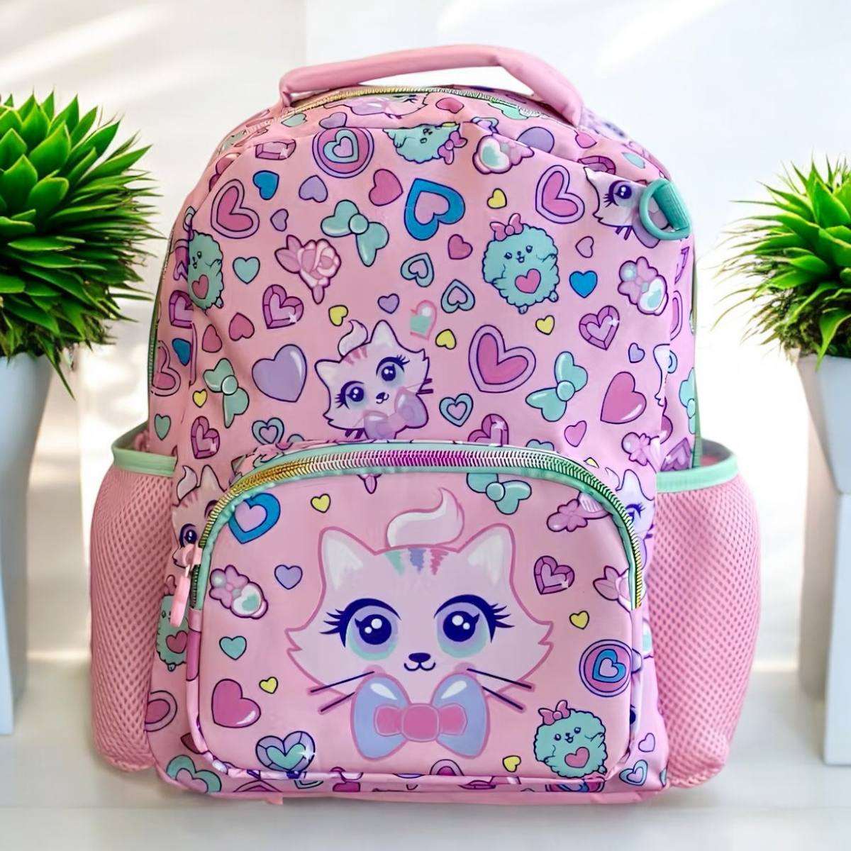13” Vest Theme Bagpack For Kids