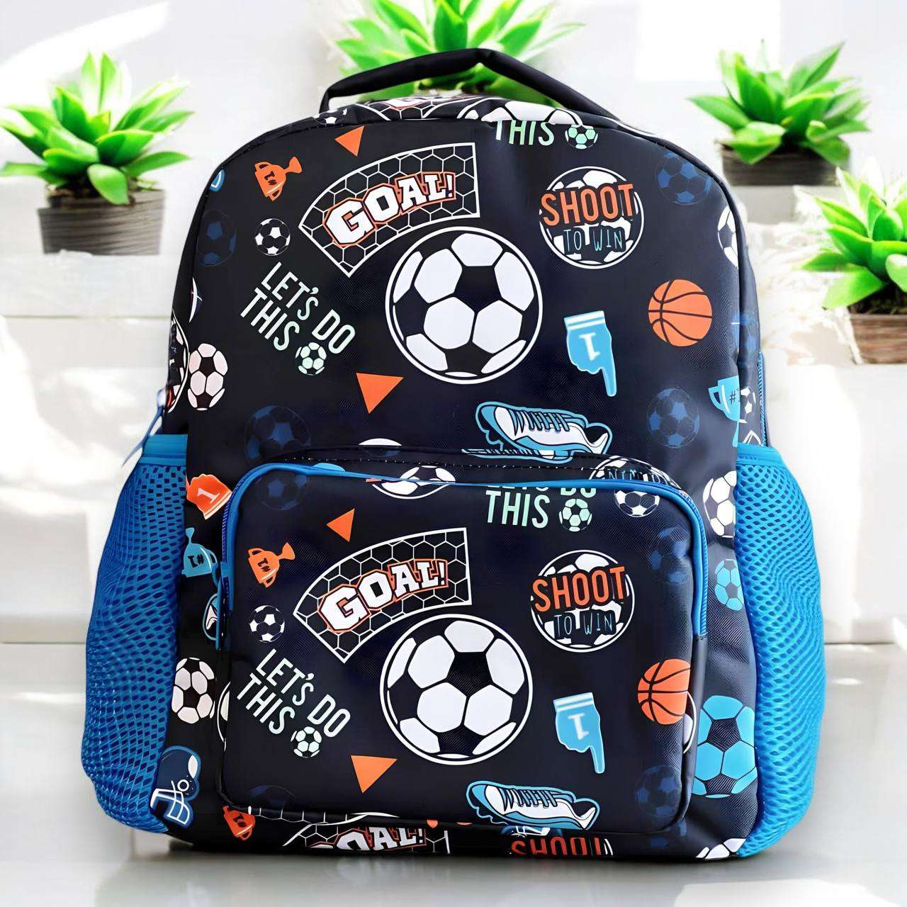 13” Vest Theme Bagpack For Kids